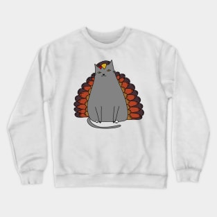 Gobble Gobble Kitty Crewneck Sweatshirt